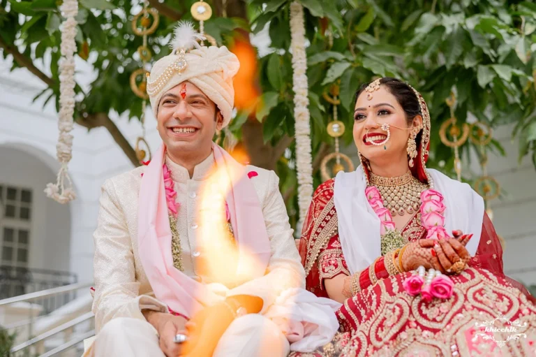 Priyansha & Ashiesh’s Intimate wedding at Taj Lucknow